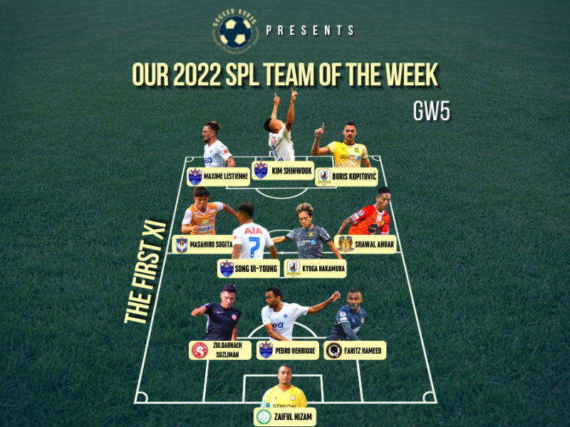 Our 2022 SPL Team of The Week #5